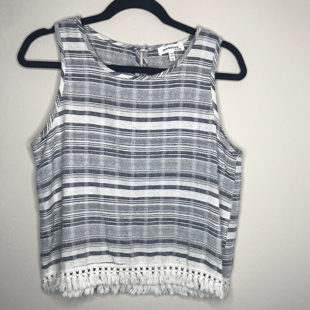 Monteau bohemian top